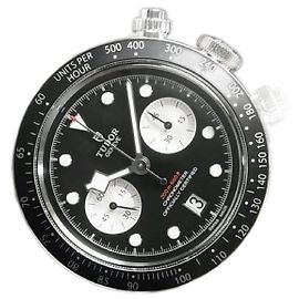 Autre Marque TUDOR Black Bay Chrono nero x argento Ref.79360N Uomo Argento