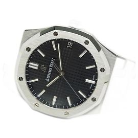 AUDEMARS PIGUET Royal Oak Automatico 41 MM nero 15500ST mai usato Uomo Argento