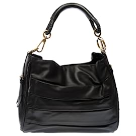 Dior-DIOR Black Leather Bag - 102740-Black