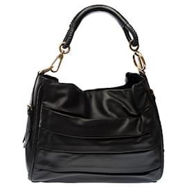 Dior-DIOR Black Leather Bag - 102740-Black