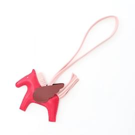 Hermès-Hermes Rodeo Pegasus PM Charm-Brown,Pink