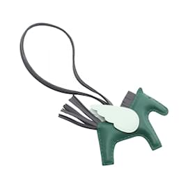 Hermès-Hermes Rodeo Pegasus PM Charm-Brown,Green