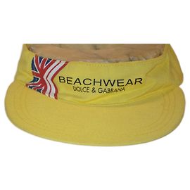 Dolce & Gabbana visiera Giallo