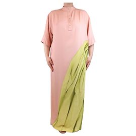 Dries Van Noten Vestido maxi estampado en rosa - talla M Rosa