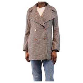 See by Chloé Multicolour houndstooth jacket - size UK 6 Multiple colors