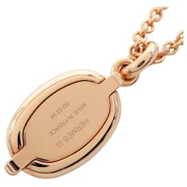 Hermès-Hermes Mini Maillon PM Necklace-Beige,Golden