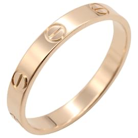 Cartier-Cartier Mini Love Ring in 18K Pink Gold-Golden