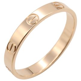 Anello Mini Love Cartier in oro rosa 18K D'oro