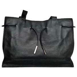 Borsa Tote Gucci in pelle nera Nero