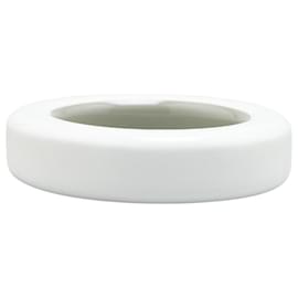 Hermès-Hermes Lacquer Wood Bangle-White