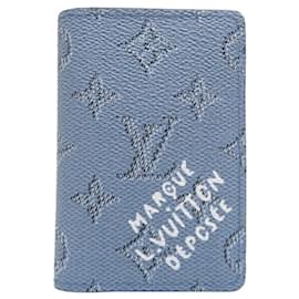 Louis Vuitton-Louis Vuitton Organizer de Poche Women's Card Case-Blue