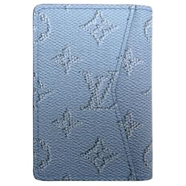 Louis Vuitton-Louis Vuitton Organizer de Poche Women's Card Case-Blue