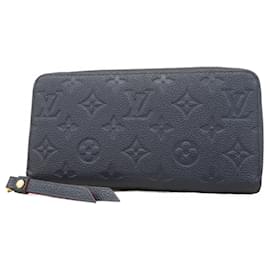 Louis Vuitton-Louis Vuitton Monogram Empreinte Zippy Wallet-Red
