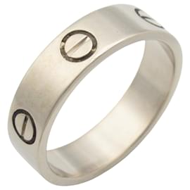 Cartier-Cartier Love Ring in 18K White Gold-Silvery