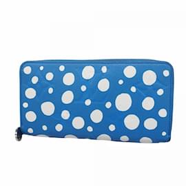 Louis Vuitton-Louis Vuitton Monogram Empreinte Zippy Wallet-Blue