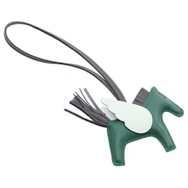 Hermès-Hermes Rodeo Pegasus PM Charm-Brown,Green