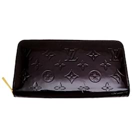 Louis Vuitton-Louis Vuitton Zippy Wallet in Amarante-Dark red