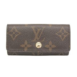 Louis Vuitton Monogram 4 Key Holder Brown