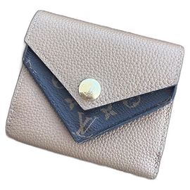 Louis Vuitton Monogram Double V Compact Wallet Brown Brown