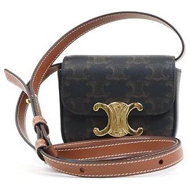 Céline Borsa a Spalla Celine Triomphe Mini Claude Marrone