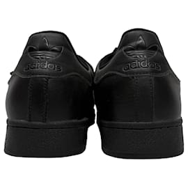 Autre Marque-Adidas Superstar Sneakers in Triple Black Leather-Black