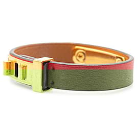 Hermès-Hermes As de Coeur Swift Bracelet-Red