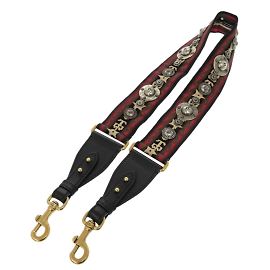 Christian Dior Medaillon Canvas Leder Schultergurt Andere