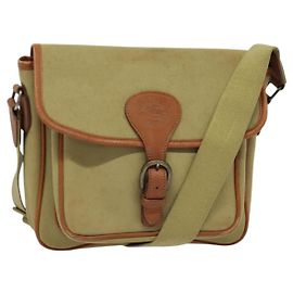 Autre Marque Borsa a Spalla Burberrys in Tela Beige Auth bs28019 Beige