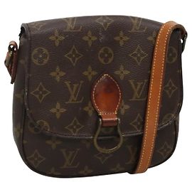 LOUIS VUITTON Borsa a Spalla Monogram Saint Cloud MM M51243 LV Auth 132152 Monogramma