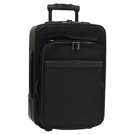 LOEWE Custodia Anagram PVC Nero Argento Auth bs27608 Nero Argento