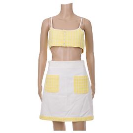 Ropa CHANEL en Tweed Amarillo - 102755 Amarillo