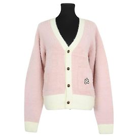 Lacoste Cardigã Rosa Rosa