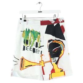 Autre Marque Bermudas de algodón multicolor Multicolor
