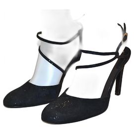 Gianni Versace talons Noir