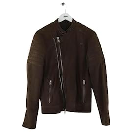 All Saints Braune Wildlederjacke Braun