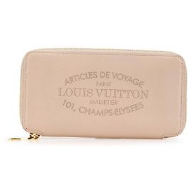 Carteira Longa de Couro Iena Parnasséa da Louis Vuitton Marrom