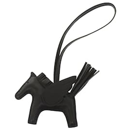 Hermès-Hermès Rodeo Pegasus PM Charm-Black
