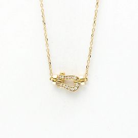 Collier Mini Modèle Diamant Fred Force 10 Doré