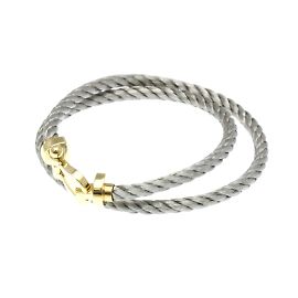 Pulsera charm de gran tamaño Fred Force 10 LM Dorado