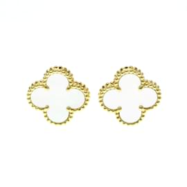 Van Cleef & Arpels-Boucles d'oreilles Vintage Alhambra de Van Cleef & Arpels-Doré