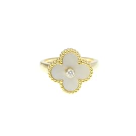 Van Cleef & Arpels-Bague Vintage Alhambra de Van Cleef & Arpels-Doré