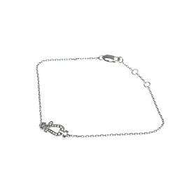 Pulsera Mini Diamante Fred Force 10 Plata