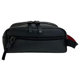 Borsa Clutch Blaster di Christian Louboutin Nero Rosso