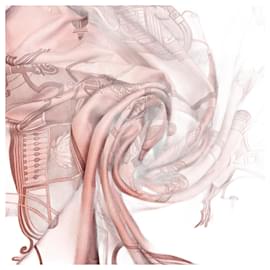 Hermès-Hermès Carré 140 EX-LIBRIS Scarf in Pink-Pink