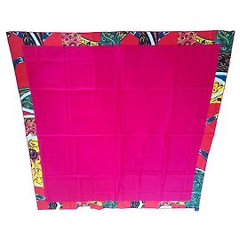 Hermès Giant Silk and Cashmere Shawl 140 Fuchsia Fuschia
