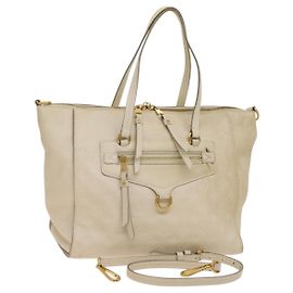 LOUIS VUITTON Borsa Monogram Empreinte Lumineuse PM 2way Bianca M93411 Auth 130404 Bianco