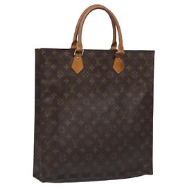 LOUIS VUITTON Bolsa Sac Plat Monogram M51140 Auth LV 131017 Monograma