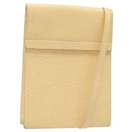 LOUIS VUITTON Sac à épaule Epi Ramatuelle Crème Vanille M5247A LV Auth ep9427 Autre Écru