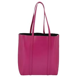 Balenciaga-BALENCIAGA Every Day Hand Bag Leather 2way Pink Silver 551810 Auth yk15871AV-Silvery,Pink