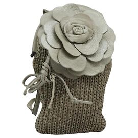 Autre Marque Borsa a Spalla in Pelle Beige Auth mr1037 di BOTTEGA VENETA Beige